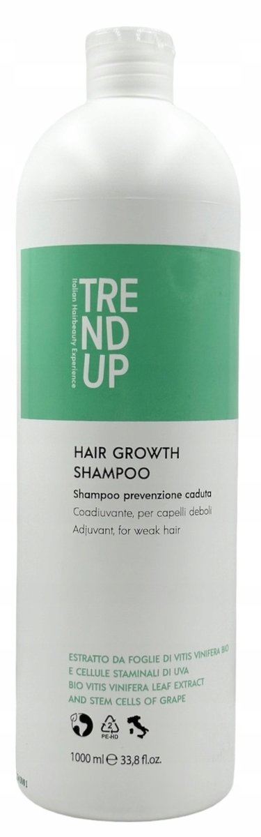 Trend up HAIR GROWTH, Шампунь против выпадения волос, укрепляющий, 1000 мл
Trend up HAIR GROWTH, Шампунь против выпадения волос, укрепляющий, 1000 мл