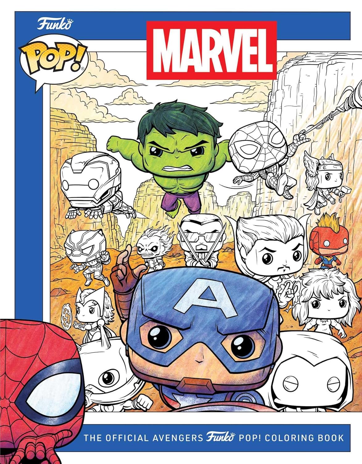 Marvel: The Official Avengers Funko POP! Coloring Book (Insight Editions)
Marvel: The Official Avengers Funko POP! Coloring Book (Insight Editions)
