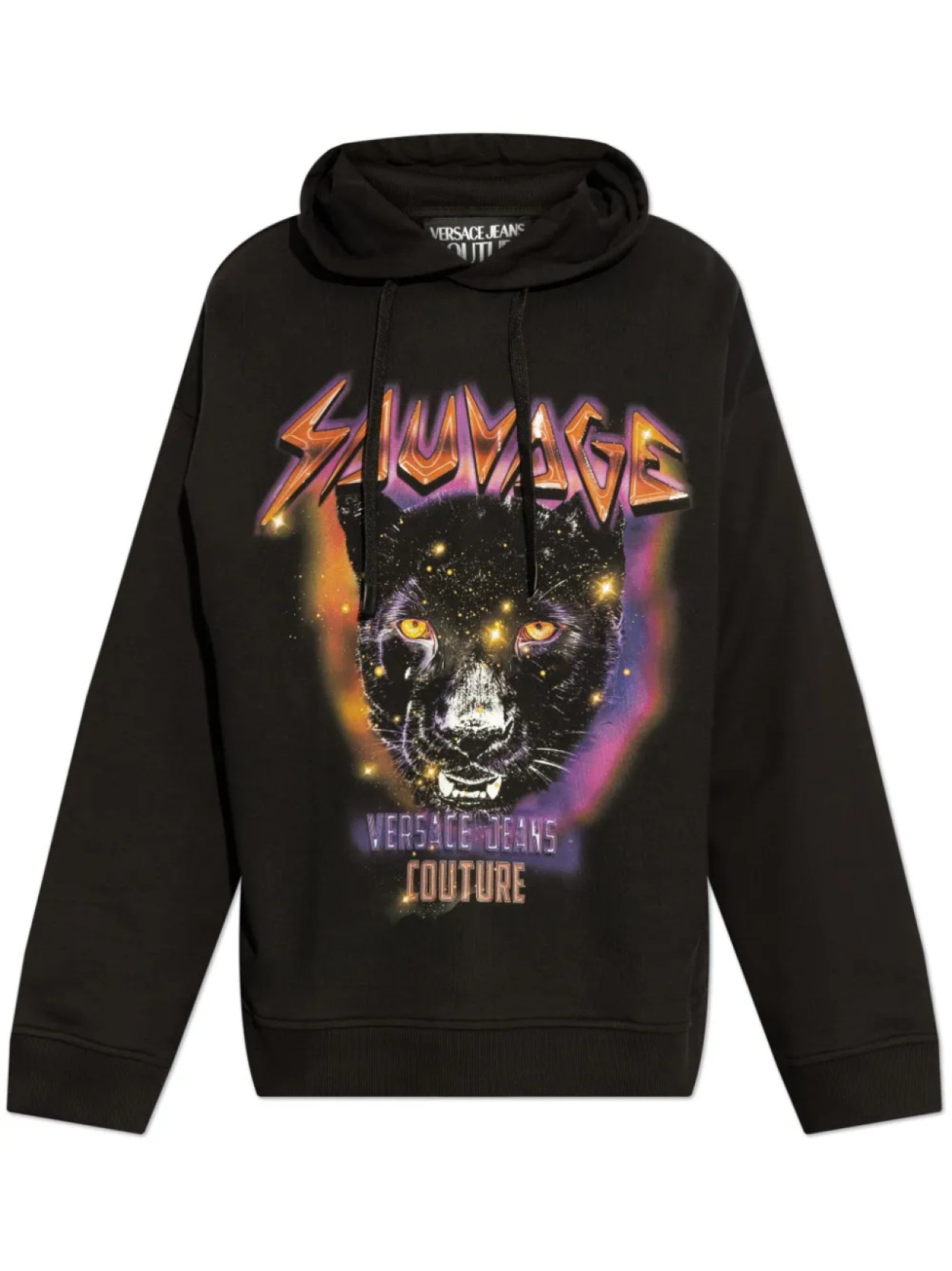 Толстовка с капюшоном Versace Jeans Couture с принтом, черный
Толстовка с капюшоном Versace Jeans Couture с принтом, черный