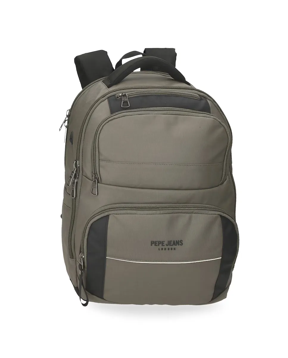 Рюкзак для ноутбука 15,6" Dortmund с двумя отделениями и креплением для сумки на колесиках Pepe Jeans, зеленый
Рюкзак для ноутбука 15,6" Dortmund с двумя отделениями и креплением для сумки на колесиках Pepe Jeans, зеленый