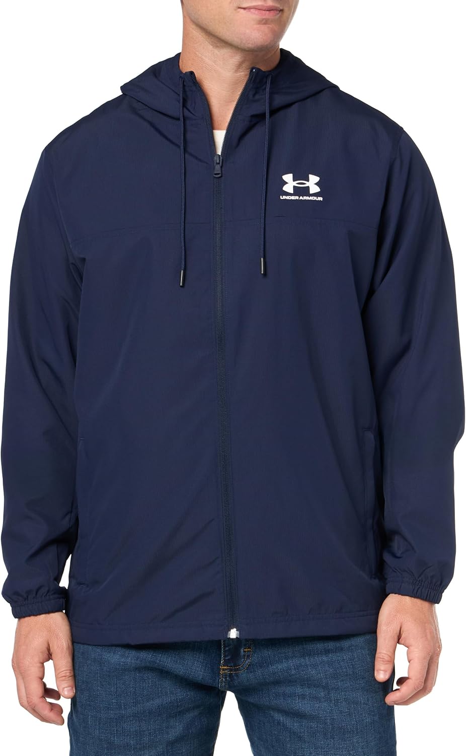 Ветровка Rival Woven от Under Armour для мужчин, (410) Midnight Navy/Midnight Navy/White
Ветровка Rival Woven от Under Armour для мужчин, (410) Midnight Navy/Midnight Navy/White