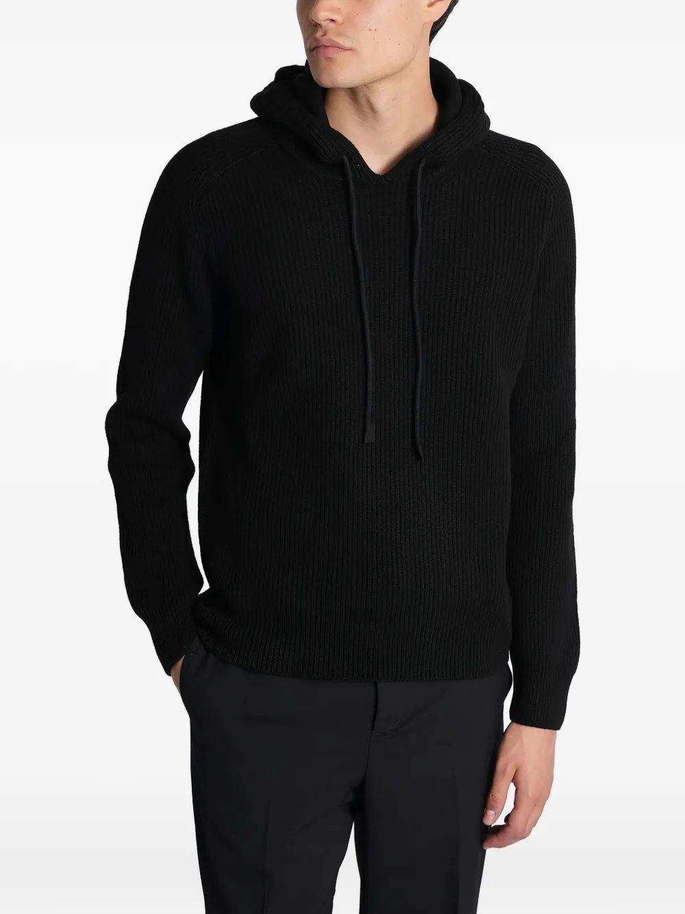 Капюшонный вязаный свитер Tagliatore, черный
Капюшонный вязаный свитер Tagliatore, черный