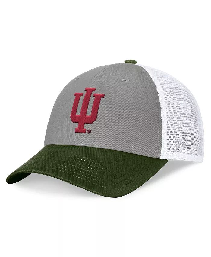 Мужская серая шапка Trucker Adjustable с значком признания от Indiana Hoosiers OHT Military Top of the World
Мужская серая шапка Trucker Adjustable с значком признания от Indiana Hoosiers OHT Military Top of the World