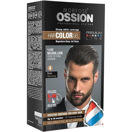 Ossion Гель-краска для волос № 4 Коричневый Morfose
Ossion Гель-краска для волос № 4 Коричневый Morfose