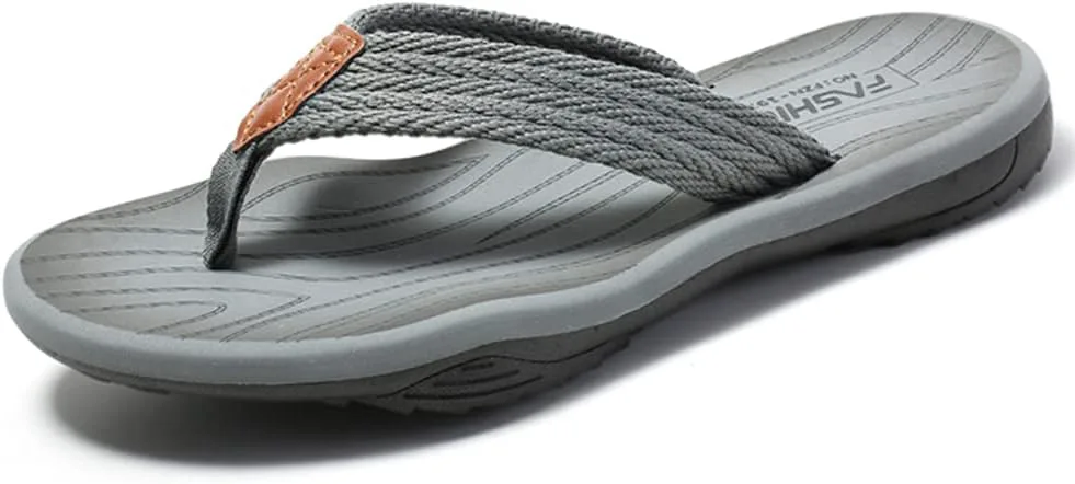 MGGMOKAY Men's Flip Flops Сандалии Comfortable Thong Сандалии Arch Support Casual T-Strap Сандалии for Men Summer Beach Slides Shoes, серый
MGGMOKAY Men's Flip Flops Сандалии Comfortable Thong Сандалии Arch Support Casual T-Strap Сандалии for Men Summer Beach Slides Shoes, серый