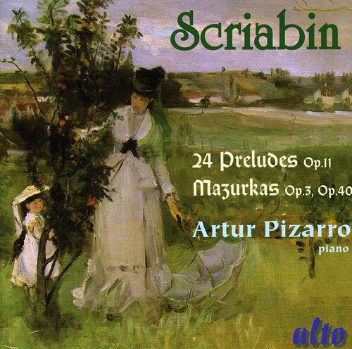 CD диск Scriabin / Pizarro: Mazurkas Op 3 & 40 / Preludes Op 11
CD диск Scriabin / Pizarro: Mazurkas Op 3 & 40 / Preludes Op 11