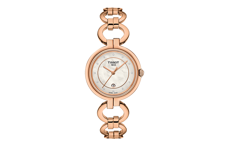 Футболка Flamenco Collection с кварцевым механизмом, женские часы 26 мм, циферблат цвета перламутра TISSOT
Футболка Flamenco Collection с кварцевым механизмом, женские часы 26 мм, циферблат цвета перламутра TISSOT