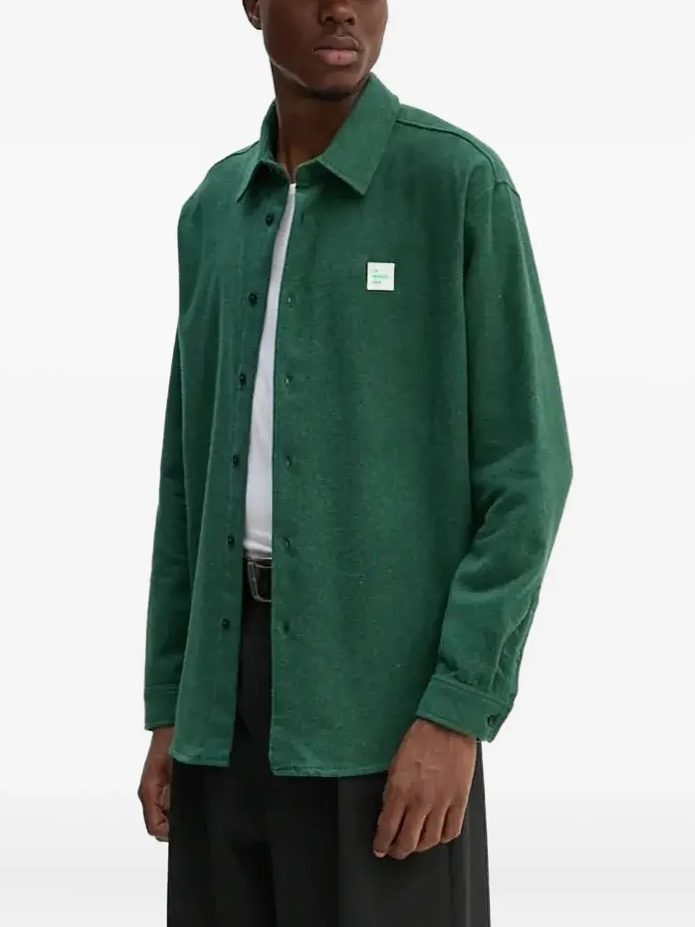 Рубашка с нашивкой-логотипом Vylow American Vintage, зеленый
Рубашка с нашивкой-логотипом Vylow American Vintage, зеленый