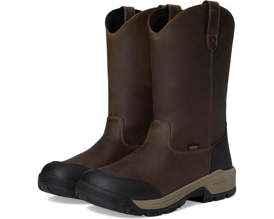 Ботинки KEEN Utility Evanston Pull-On Waterproof Boot (Soft Toe), цвет Bison/Black
Ботинки KEEN Utility Evanston Pull-On Waterproof Boot (Soft Toe), цвет Bison/Black