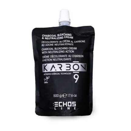 ECHOSLINE Karbon 9 Крем для удаления цвета с нейтрализатором из активированного угля
ECHOSLINE Karbon 9 Крем для удаления цвета с нейтрализатором из активированного угля