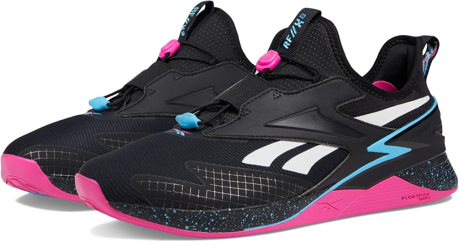 Кроссовки для кросс-тренинга Reebok Unisex Adult Nano X3 Froning, черный/розовый
Кроссовки для кросс-тренинга Reebok Unisex Adult Nano X3 Froning, черный/розовый