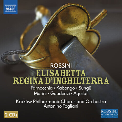 CD диск Rossini / Farnocchia / Kabongo: Elisabetta Regina Dinghilterra
CD диск Rossini / Farnocchia / Kabongo: Elisabetta Regina Dinghilterra