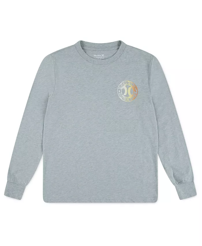Мальчики 8-20 Аутентичная футболка с длинным рукавом Hurley, серый
Мальчики 8-20 Аутентичная футболка с длинным рукавом Hurley, серый