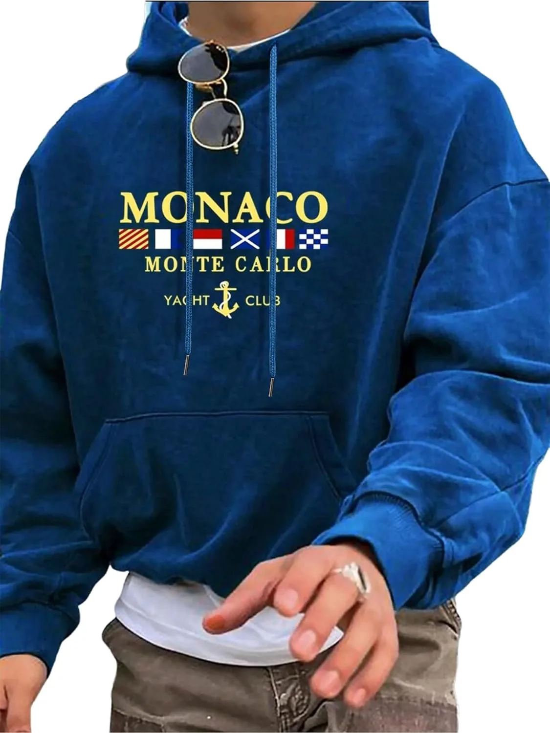 Толстовка ZAFUL с принтом и карманом
Толстовка ZAFUL с принтом и карманом