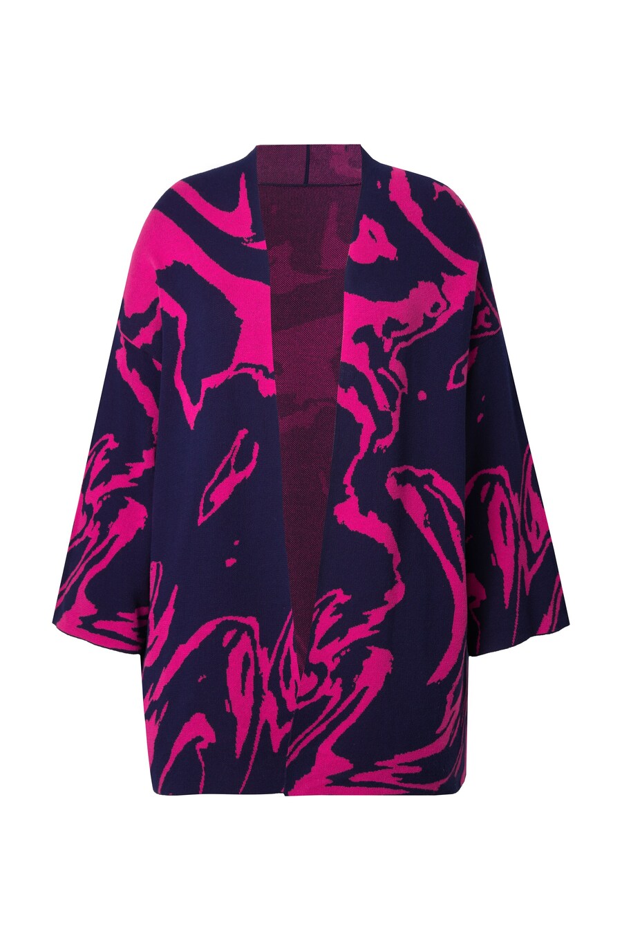 Вязаный кардиган Ulla Popken, темно-синий
Вязаный кардиган Ulla Popken, темно-синий