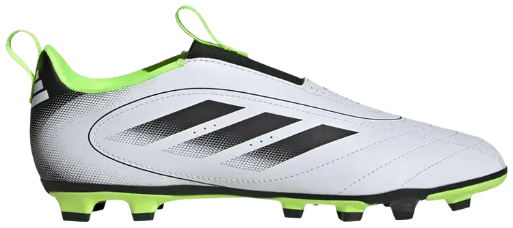 Кроссовки adidas Goletto 9 Laceless FG MG K 'White Black Lucid Lemon', белый
Кроссовки adidas Goletto 9 Laceless FG MG K 'White Black Lucid Lemon', белый