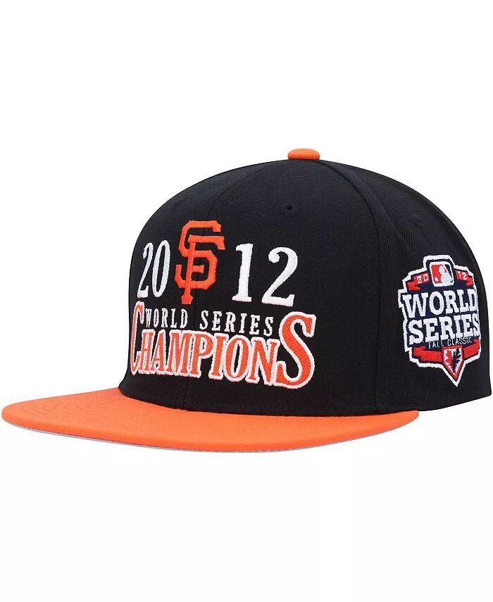 Мужская черная бейсболка San Francisco Giants World Series Champs Snapback Mitchell & Ness
Мужская черная бейсболка San Francisco Giants World Series Champs Snapback Mitchell & Ness