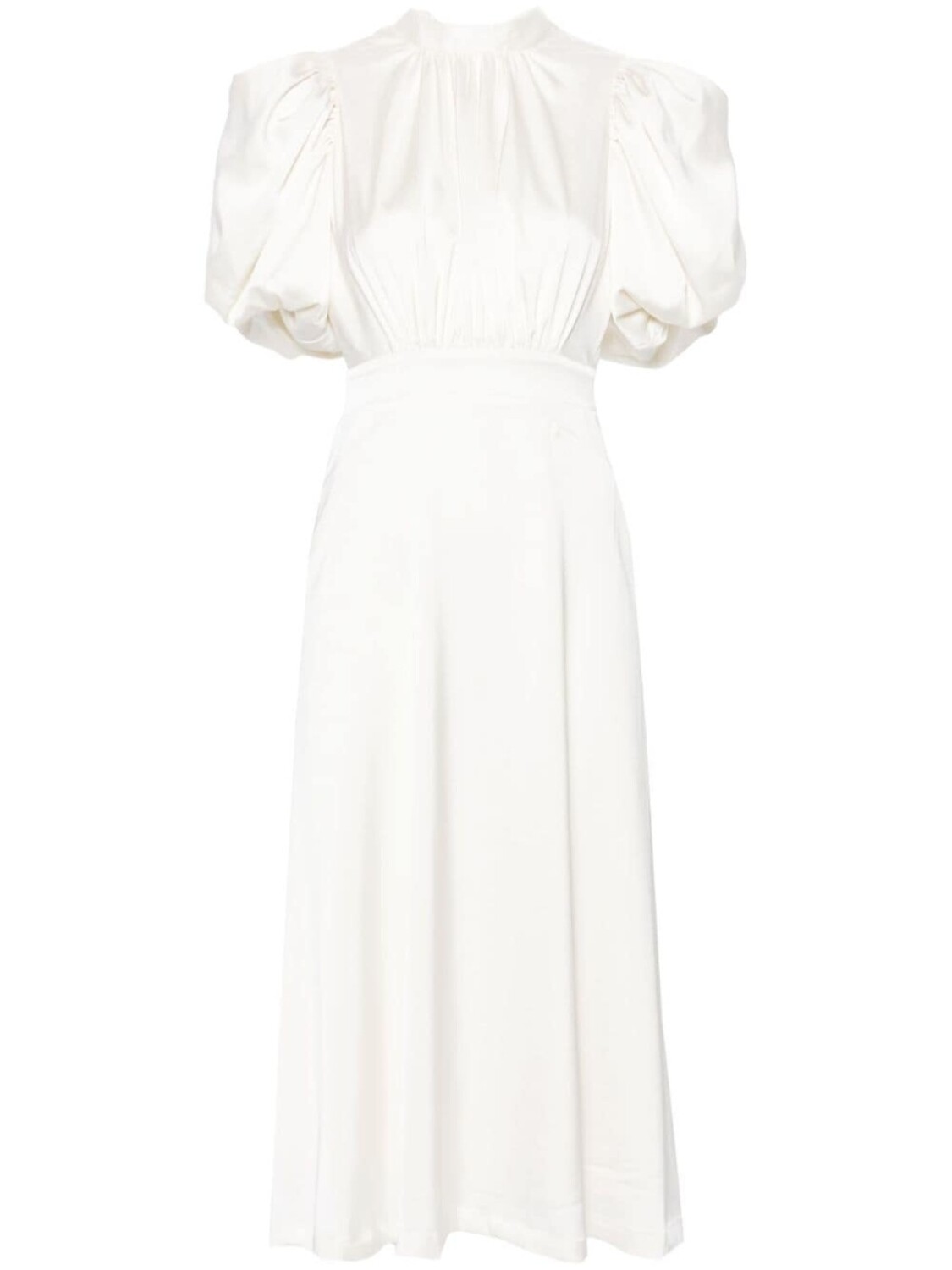 Атласное платье миди с объемными рукавами ROTATE BIRGER CHRISTENSEN, белый
Атласное платье миди с объемными рукавами ROTATE BIRGER CHRISTENSEN, белый