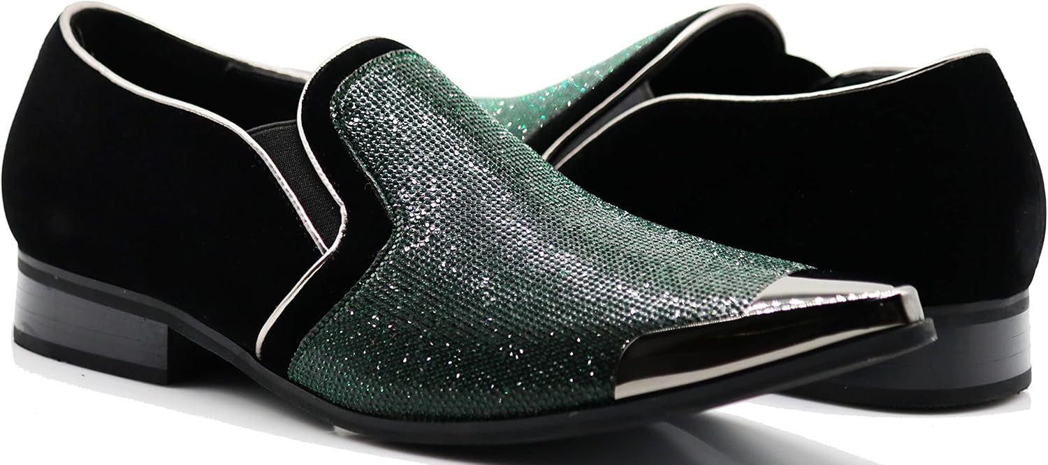 Мужские туфли-лоферы Enzo Romeo Crisiano с замшевой остроконечной носовой частью и хромированными стразами, на плоской подошве, Olive
Мужские туфли-лоферы Enzo Romeo Crisiano с замшевой остроконечной носовой частью и хромированными стразами, на плоской подошве, Olive