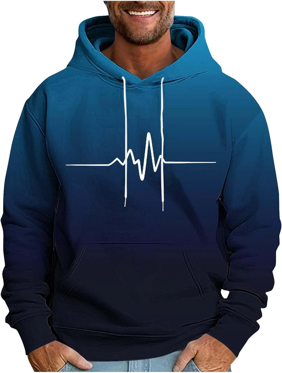 Мужская толстовка с принтом Casual Gradient
Мужская толстовка с принтом Casual Gradient