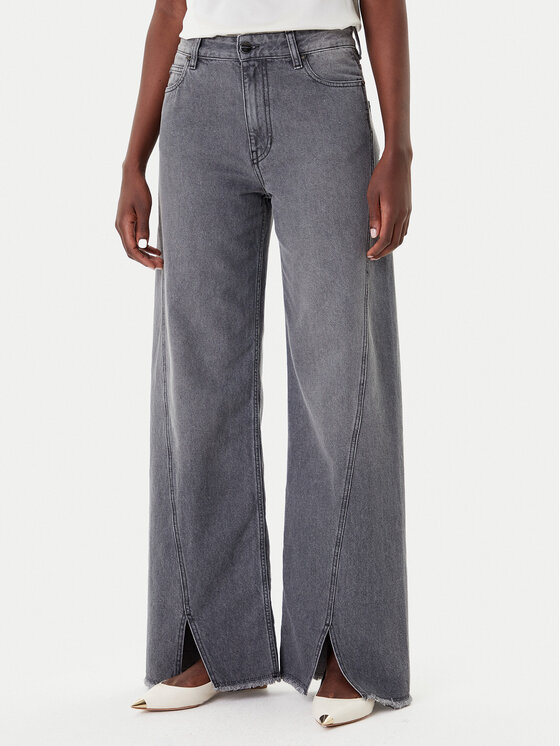 Джинсы wide leg A25CPPAT0601 Simona Corsellini, серый
Джинсы wide leg A25CPPAT0601 Simona Corsellini, серый