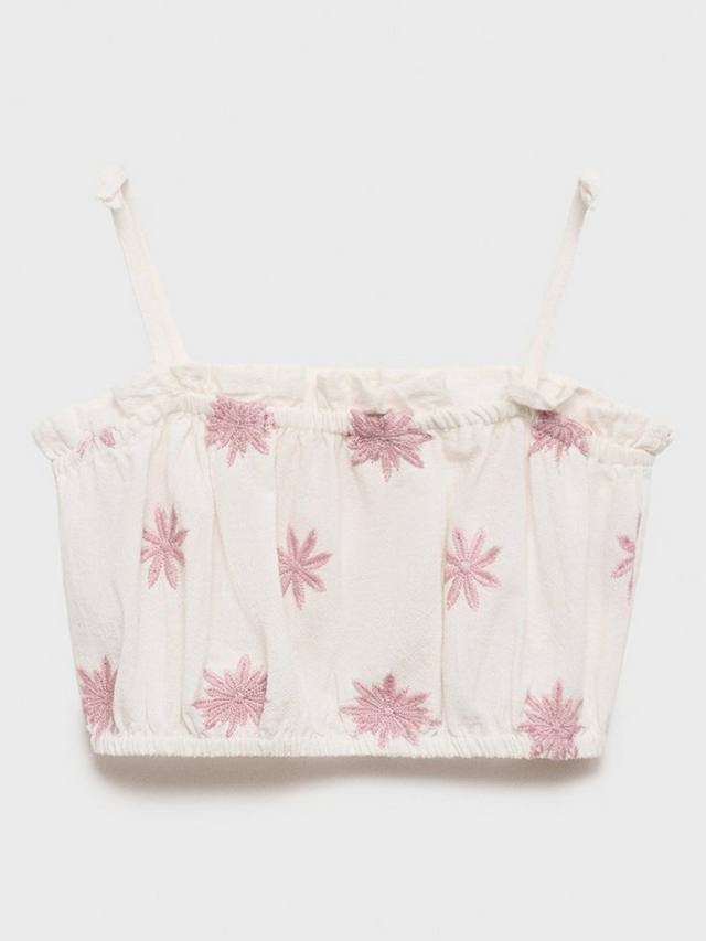 Детский топ Scarlett из хлопка Mango, Light Beige
Детский топ Scarlett из хлопка Mango, Light Beige