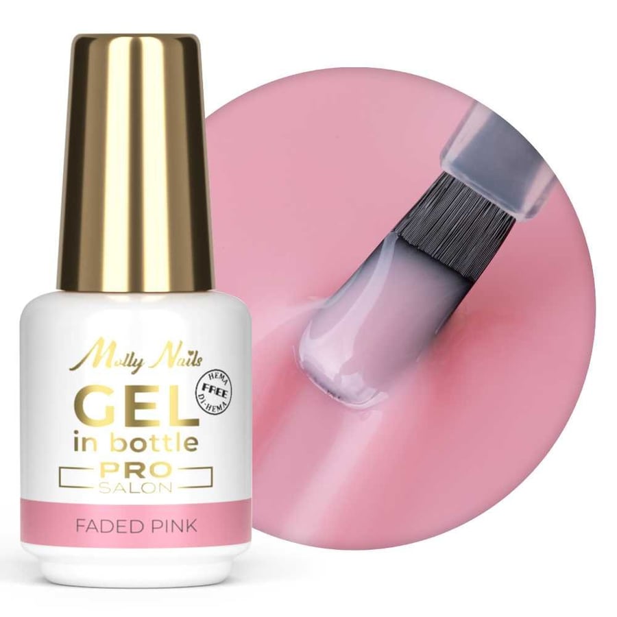 Гель во флаконе с кисточкой Molly Nails Pro Salon Faded Pink HEMA/Di-HEMA Free 15 г
Гель во флаконе с кисточкой Molly Nails Pro Salon Faded Pink HEMA/Di-HEMA Free 15 г