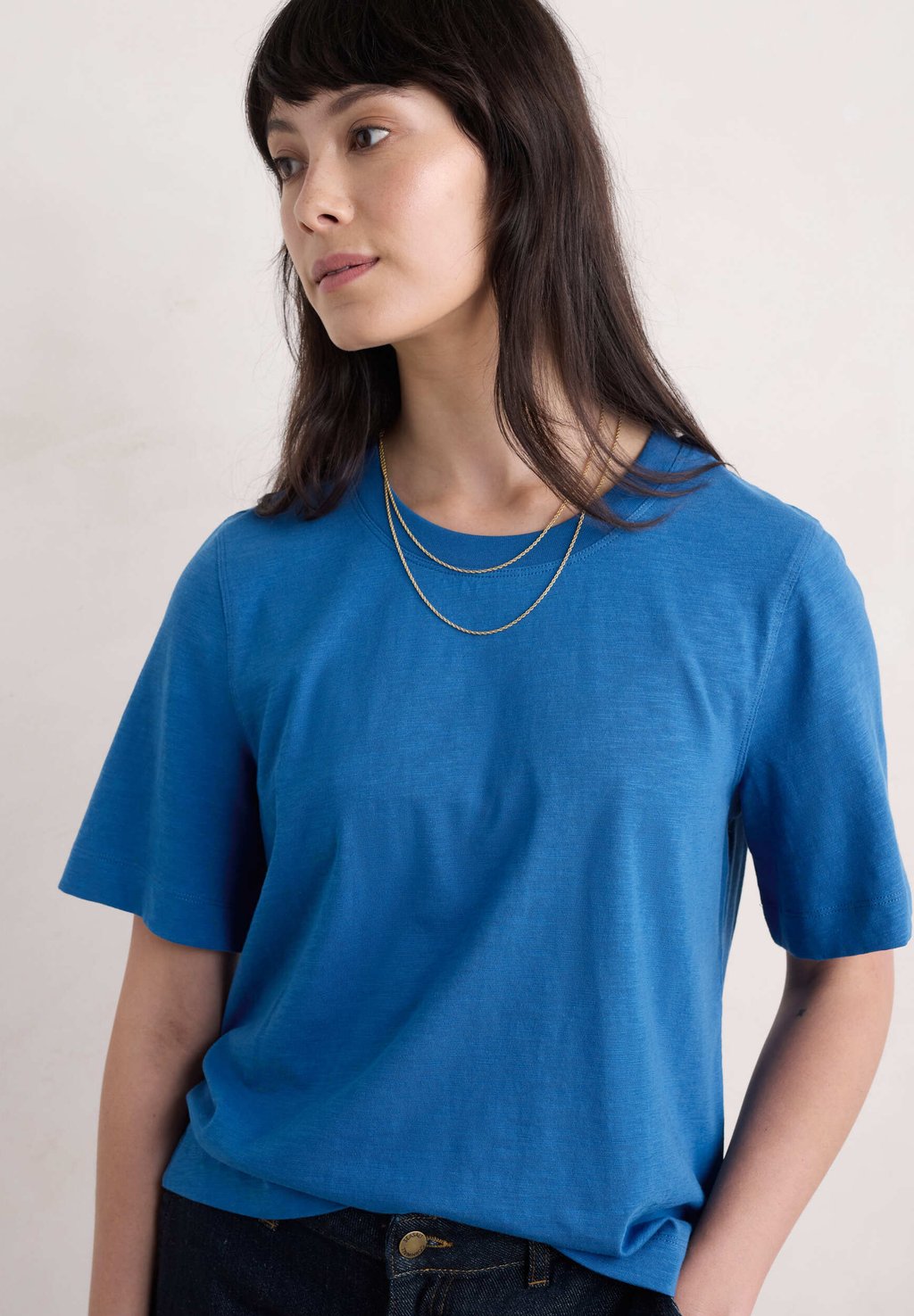 Базовая футболка COPSELAND Seasalt Cornwall, синий
Базовая футболка COPSELAND Seasalt Cornwall, синий