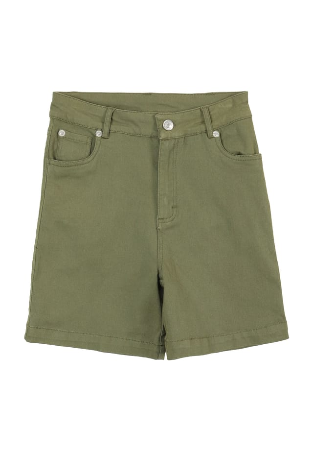 Джинсовые шорты с пятью карманами для детей Manguun, зеленый
Джинсовые шорты с пятью карманами для детей Manguun, зеленый
