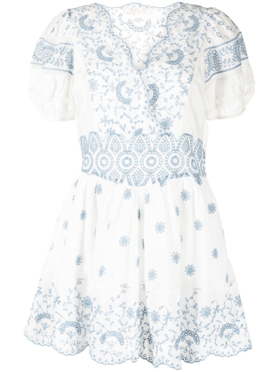 Платье мини Valente с английской вышивкой LoveShackFancy, белый
Платье мини Valente с английской вышивкой LoveShackFancy, белый