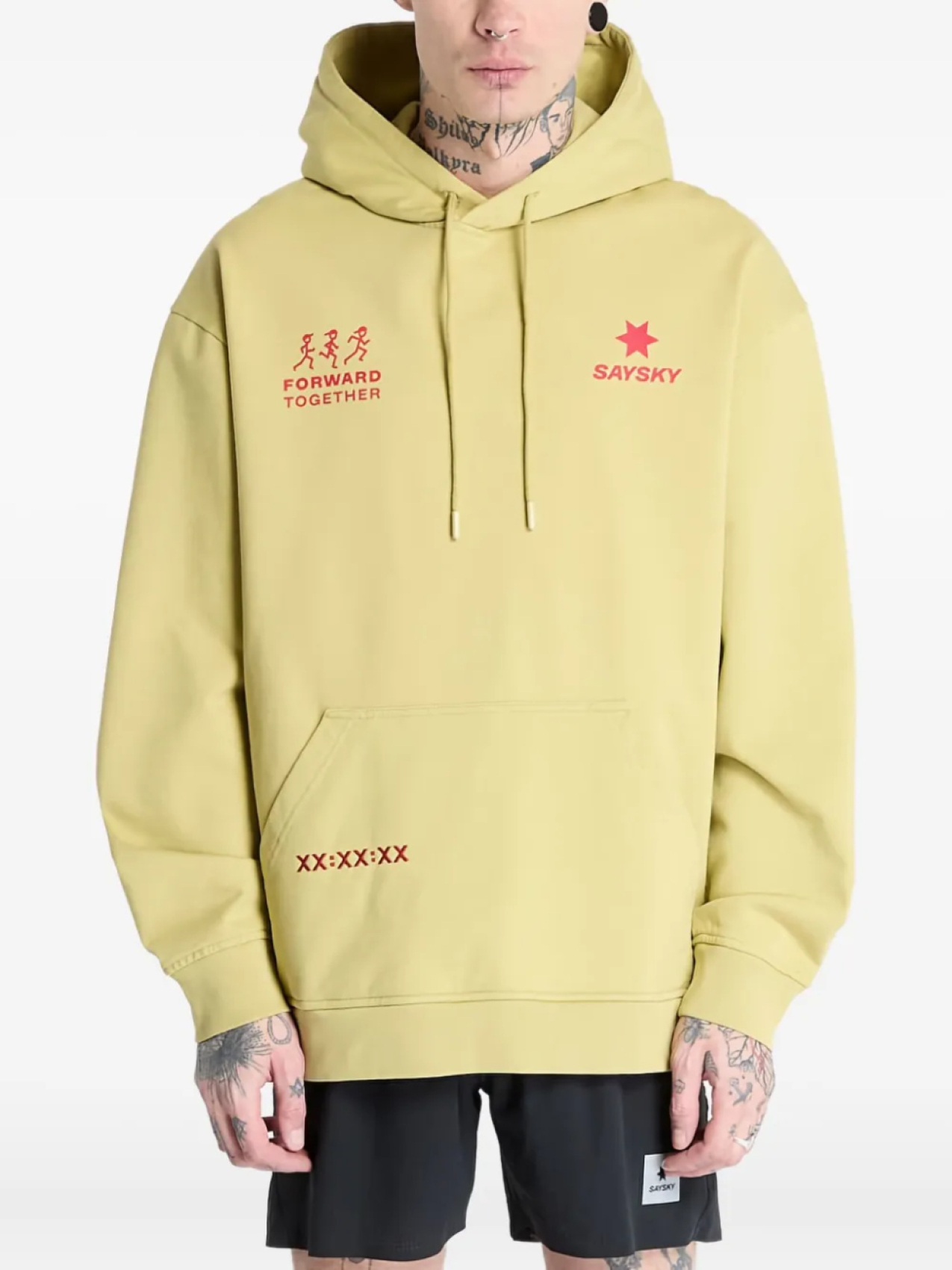 Толстовка с вышивкой SAYSKY, зеленый
Толстовка с вышивкой SAYSKY, зеленый