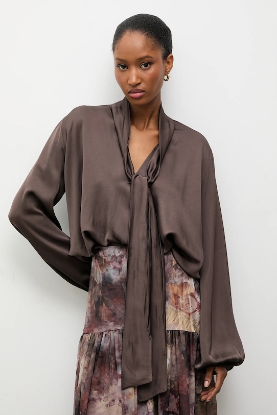 Блуза Answear.LAB, коричневый
Блуза Answear.LAB, коричневый