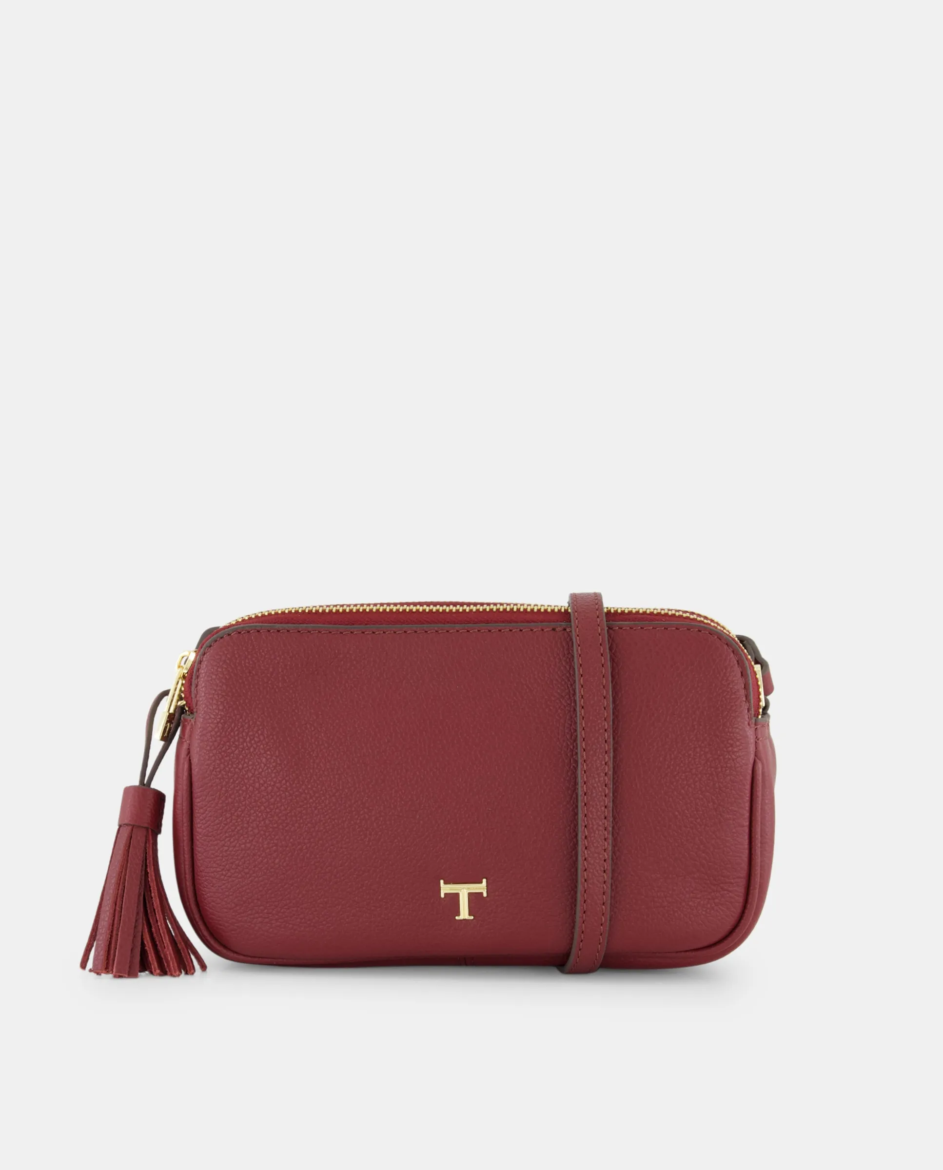 Маленькая кожаная сумка-бандо с двумя карманами Latouche, ярко-красный
Маленькая кожаная сумка-бандо с двумя карманами Latouche, ярко-красный