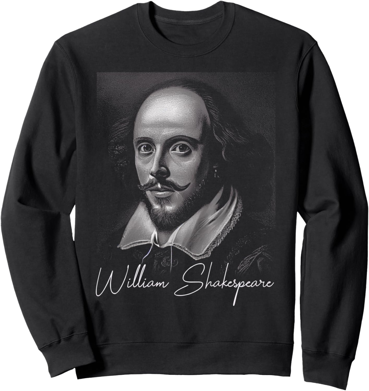 Классическая толстовка с изображением Уильяма Шекспира, черная Shakespeare Literary
Классическая толстовка с изображением Уильяма Шекспира, черная Shakespeare Literary