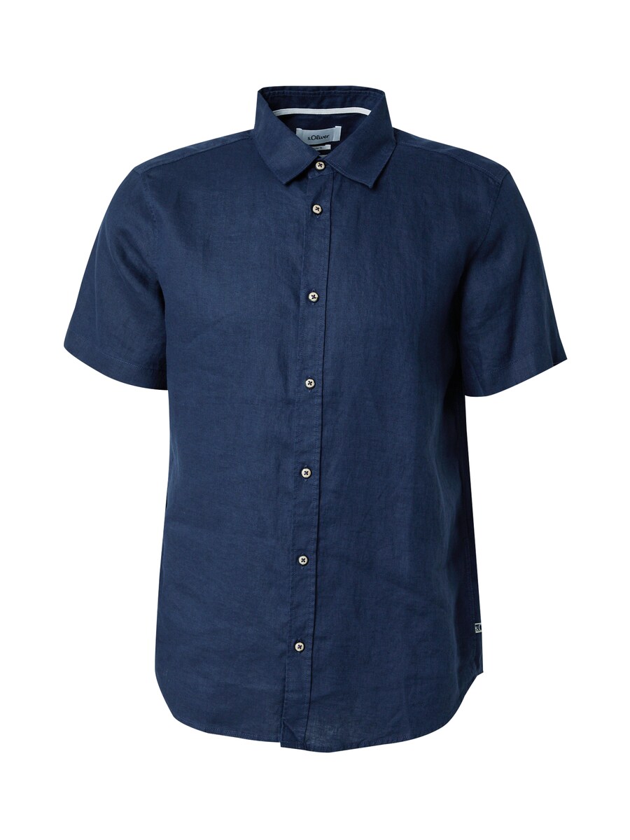 Рубашка на пуговицах классического кроя s.Oliver, marine blue
Рубашка на пуговицах классического кроя s.Oliver, marine blue