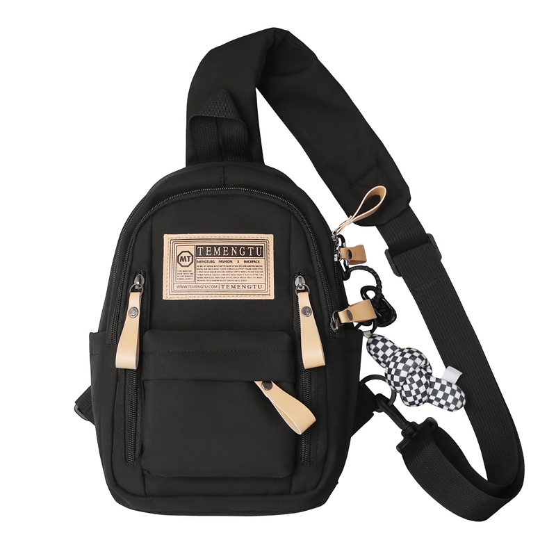 NIGEER Нейлоновый поясной рюкзак через плечо унисекс черный белый хаки бордовый, Black+Button Knot Charm
NIGEER Нейлоновый поясной рюкзак через плечо унисекс черный белый хаки бордовый, Black+Button Knot Charm