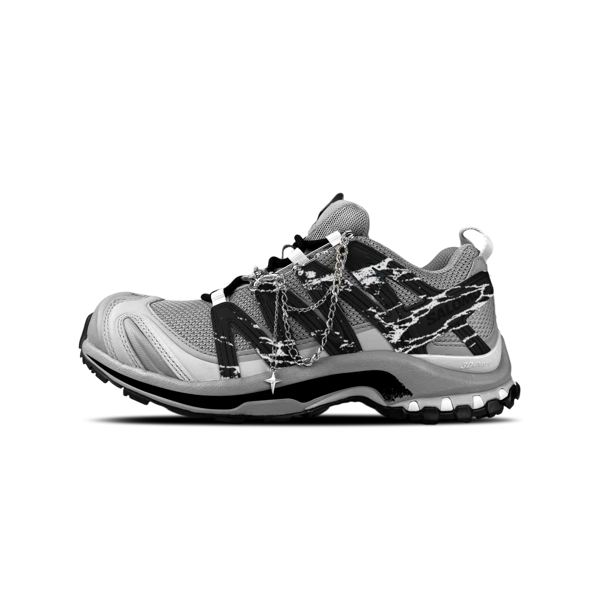 Кроссовки для трейлраннинга и тренировок XA PRO 3D Cushioning Slip Resistant Abrasion Resistant Low top Unisex SALOMON, черный серебро
Кроссовки для трейлраннинга и тренировок XA PRO 3D Cushioning Slip Resistant Abrasion Resistant Low top Unisex SALOMON, черный серебро