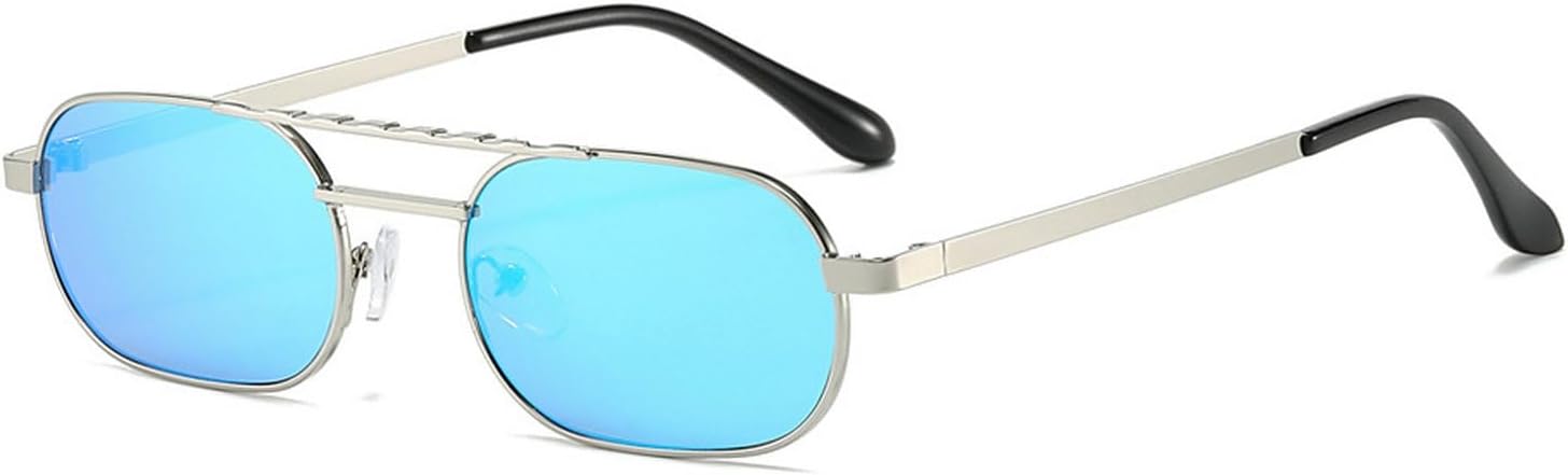 Квадратные солнцезащитные очки для женщин, модные очки с двойной перемычкой, прямоугольные солнцезащитные очки для женщин, ретро-очки, овальные солнцезащитные очки, модные мужские солнцезащитные очки mincl, Blue Mirror
Квадратные солнцезащитные очки для женщин, модные очки с двойной перемычкой, прямоугольные солнцезащитные очки для женщин, ретро-очки, овальные солнцезащитные очки, модные мужские солнцезащитные очки mincl, Blue Mirror