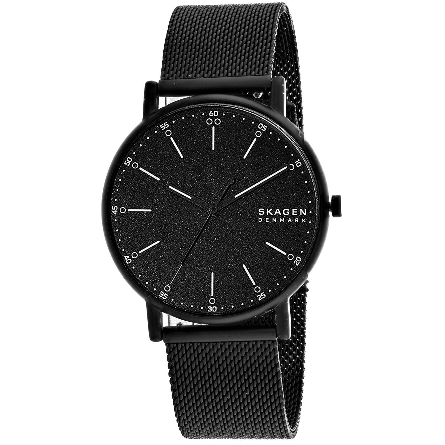 Мужские часы Skagen с черным циферблатом
Мужские часы Skagen с черным циферблатом