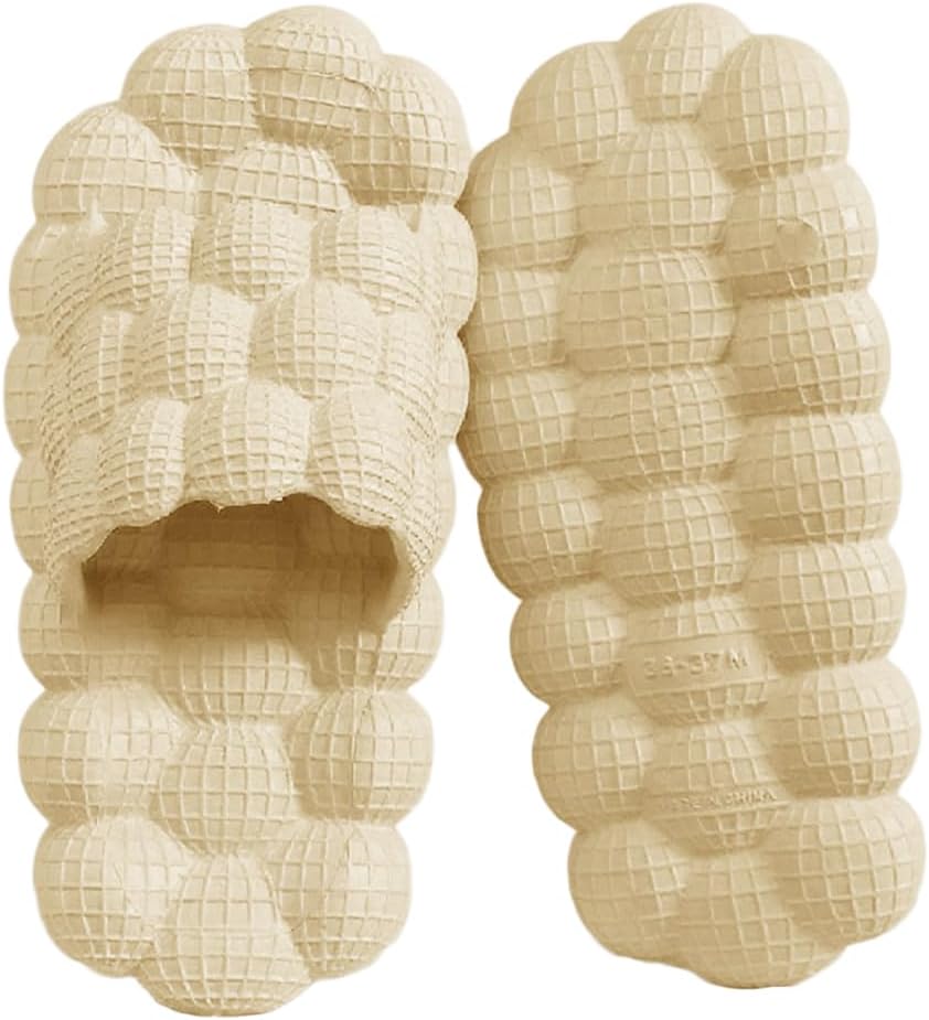 Домашние тапочки Rojeam для женщин и мужчин, шлепанцы для душа EVA с массажными пузырьками, ванной, бежевый
Домашние тапочки Rojeam для женщин и мужчин, шлепанцы для душа EVA с массажными пузырьками, ванной, бежевый