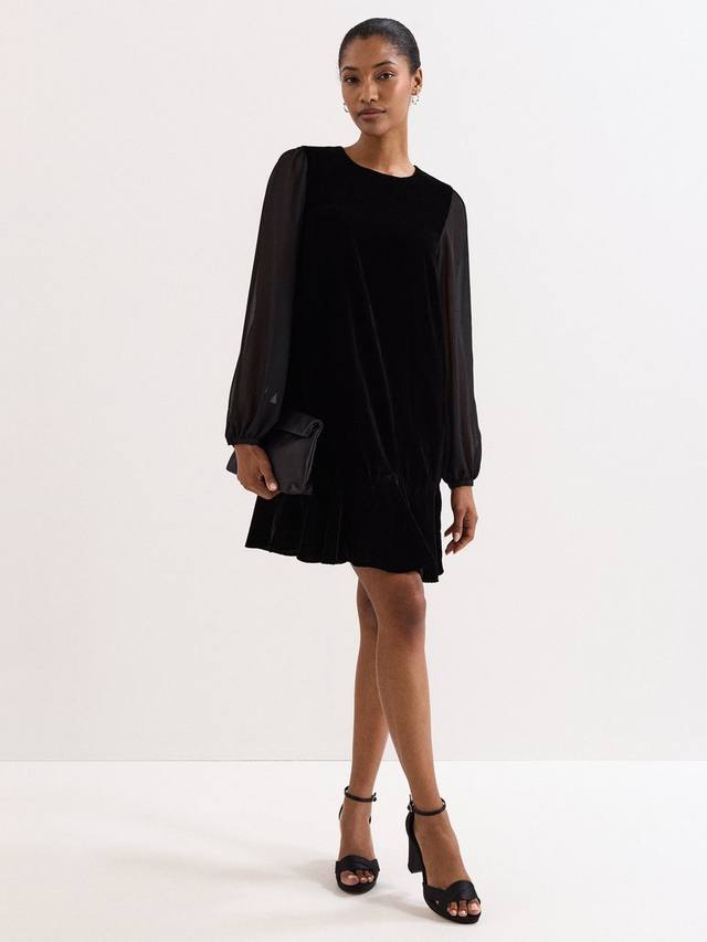 Платье-футляр из бархата Phase Eight, Black
Платье-футляр из бархата Phase Eight, Black
