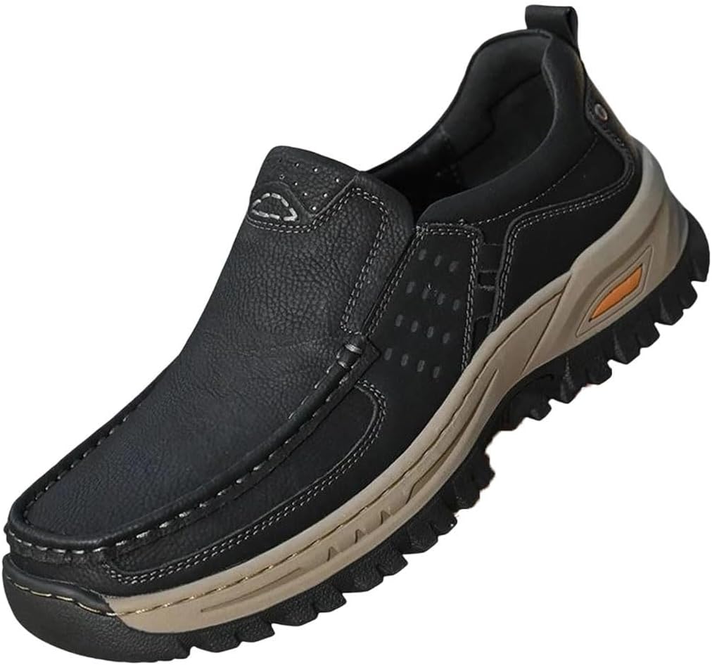 Мужские кожаные повседневные туфли слипоны для комфорта, бизнес, повседневная обувь для работы на улице Generic, черный
Мужские кожаные повседневные туфли слипоны для комфорта, бизнес, повседневная обувь для работы на улице Generic, черный