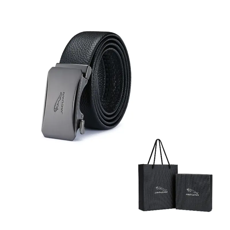 JAGUAR Кожаный ремень мужской черный, Black
JAGUAR Кожаный ремень мужской черный, Black