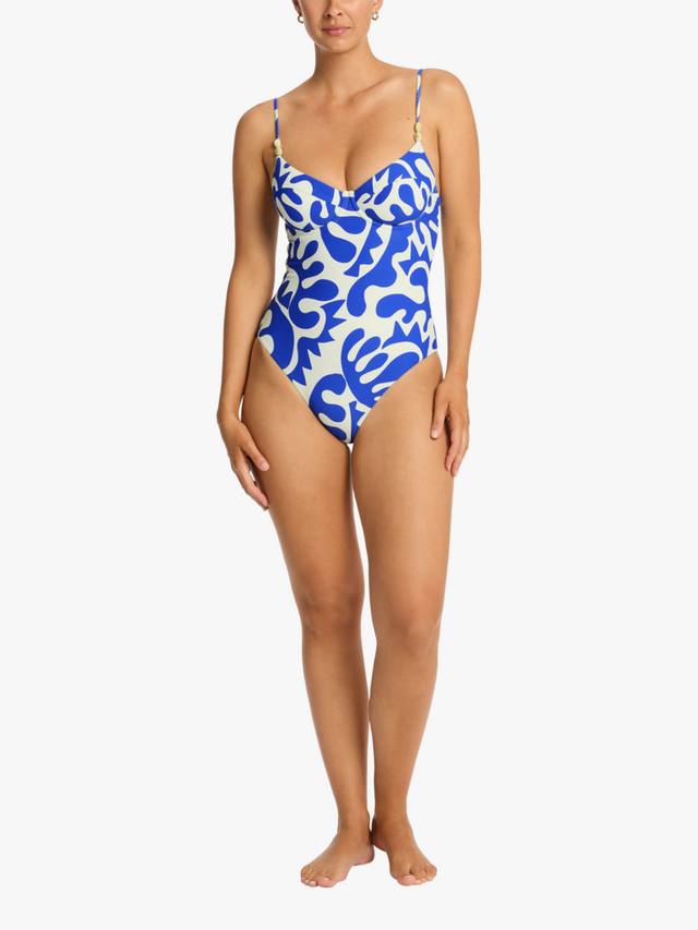 Купальник Seascape Balconette Sea Level, Cobalt/White
Купальник Seascape Balconette Sea Level, Cobalt/White