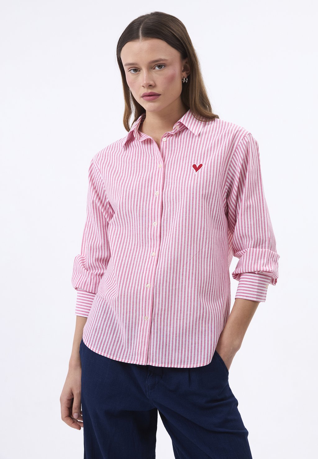 Блузка на пуговицах Felix Hardy, розовый
Блузка на пуговицах Felix Hardy, розовый