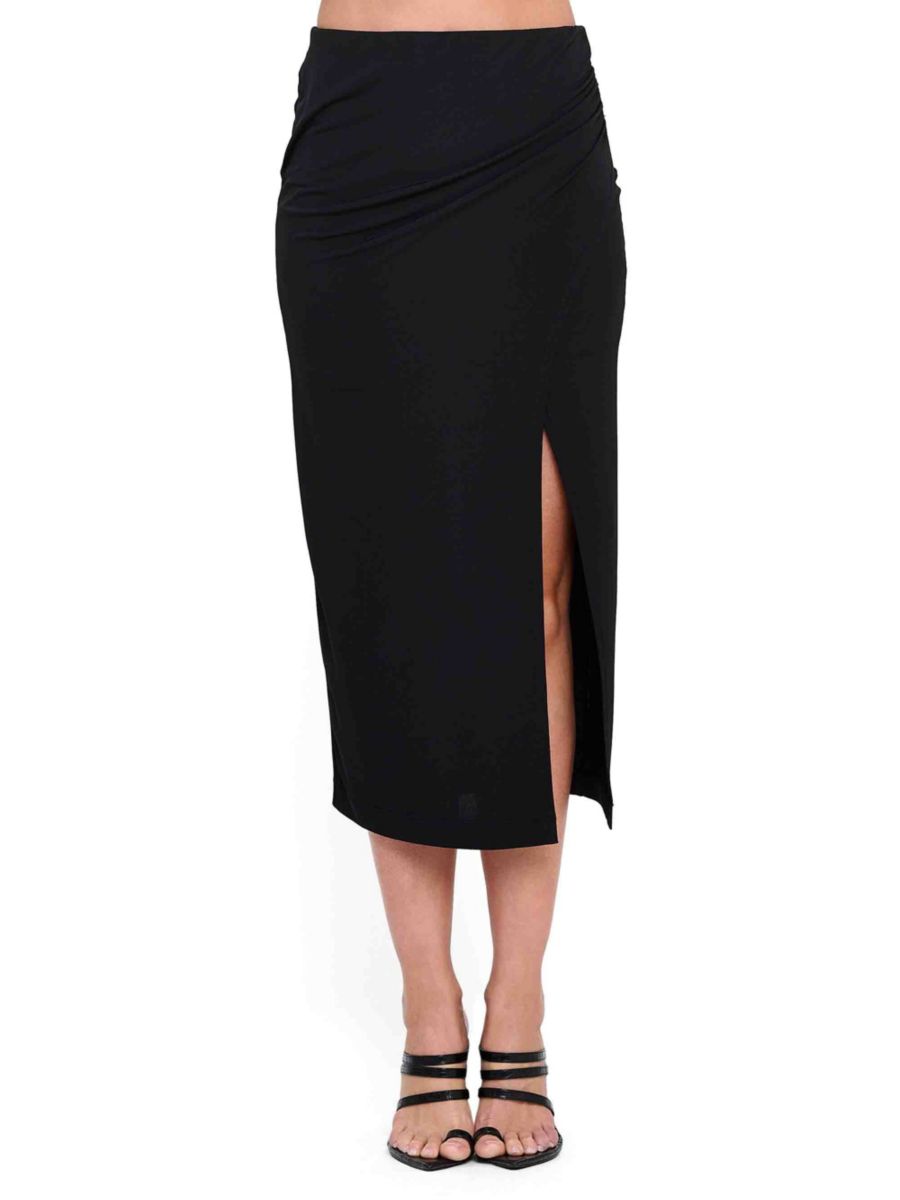 Юбка миди с разрезом спереди Renee C., черный
Юбка миди с разрезом спереди Renee C., черный