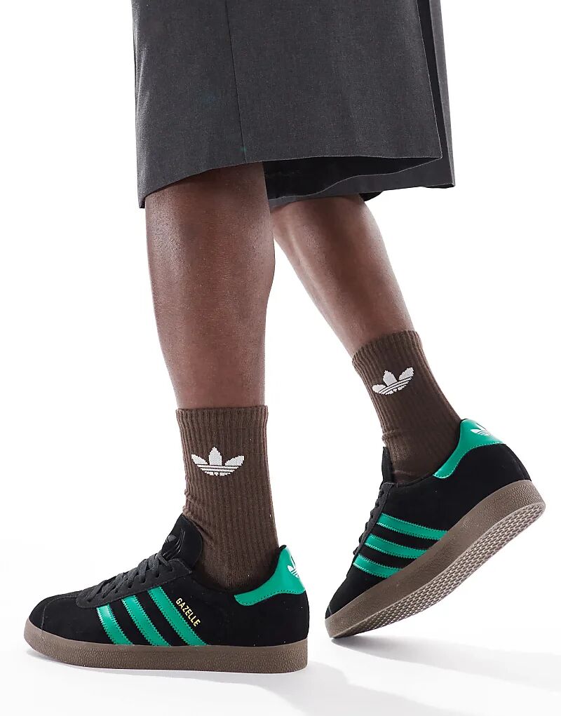 Кроссовки Gazelle черного цвета adidas Originals
Кроссовки Gazelle черного цвета adidas Originals