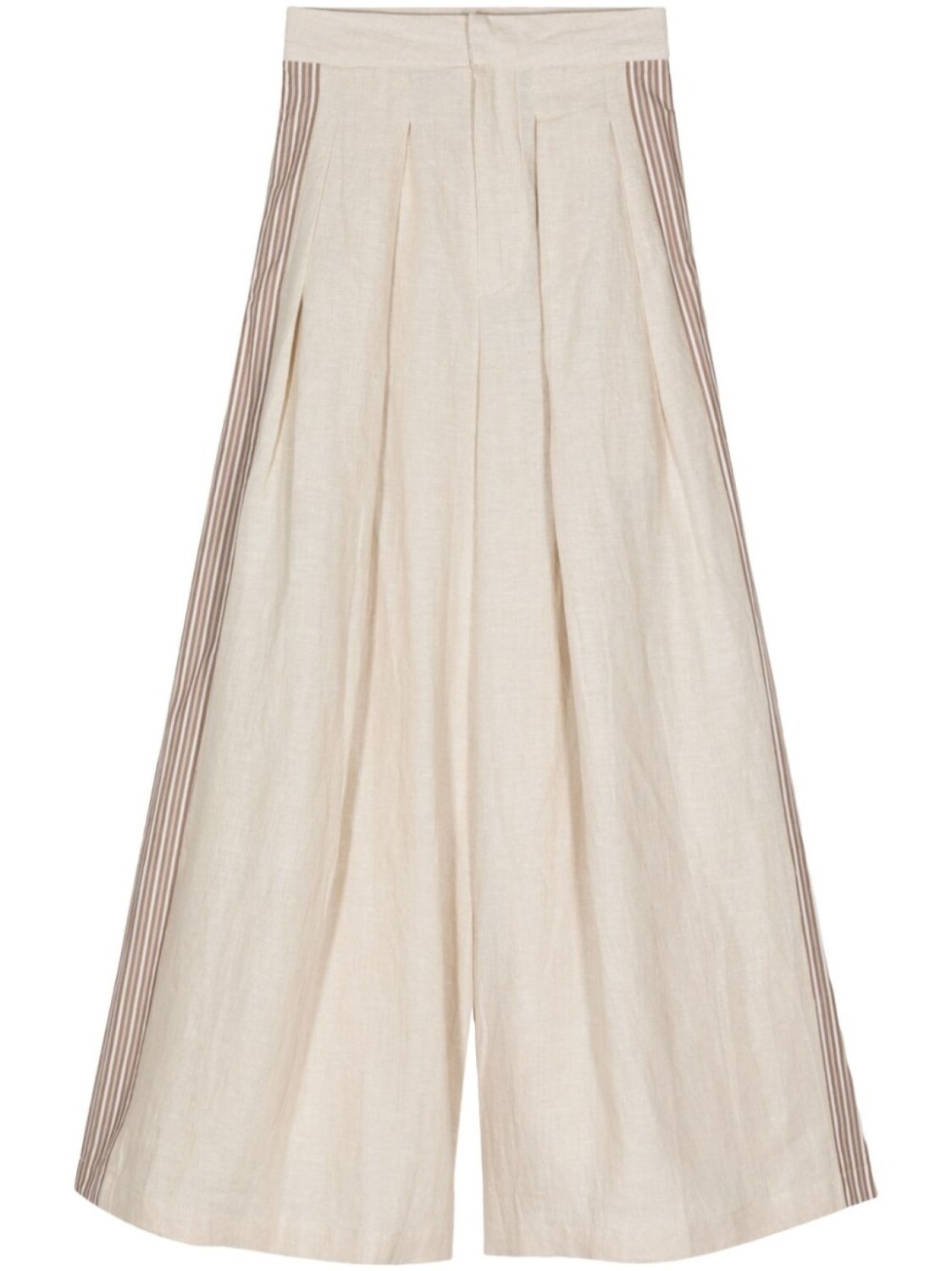 Брюки палаццо с полосками Biyan, нейтральный цвет
Брюки палаццо с полосками Biyan, нейтральный цвет