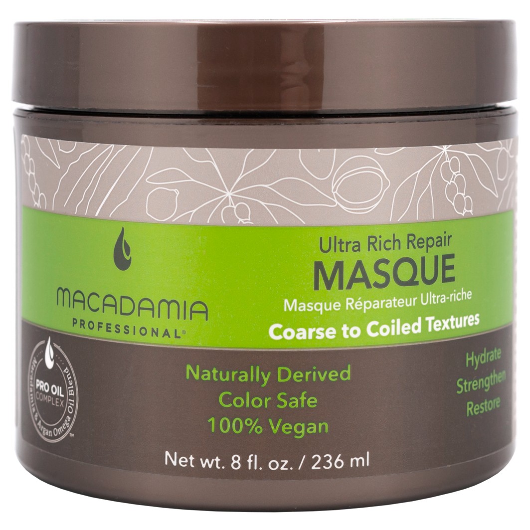 Бальзам для волос ultra rich repair masque Macadamia, объем 236 мл
Бальзам для волос ultra rich repair masque Macadamia, объем 236 мл