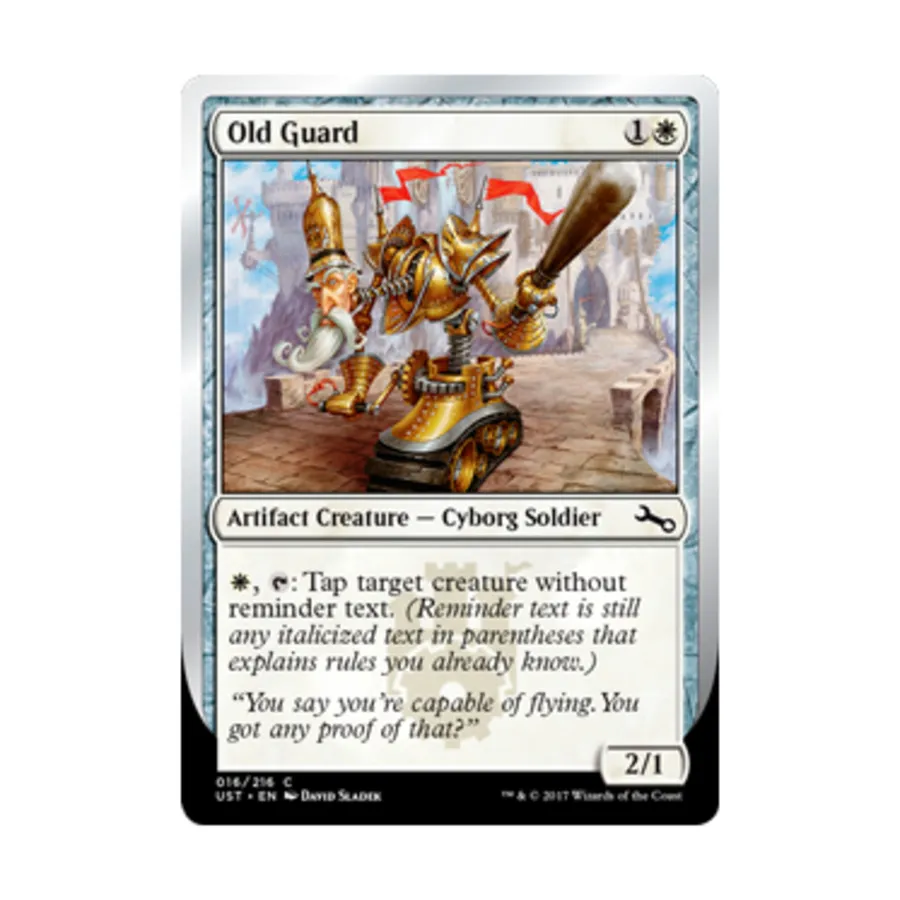 CCG Старая гвардия (С), MTG - Unstable
CCG Старая гвардия (С), MTG - Unstable